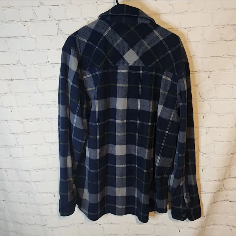Men's Freedom Foundry button-down flannel sweater, size XL